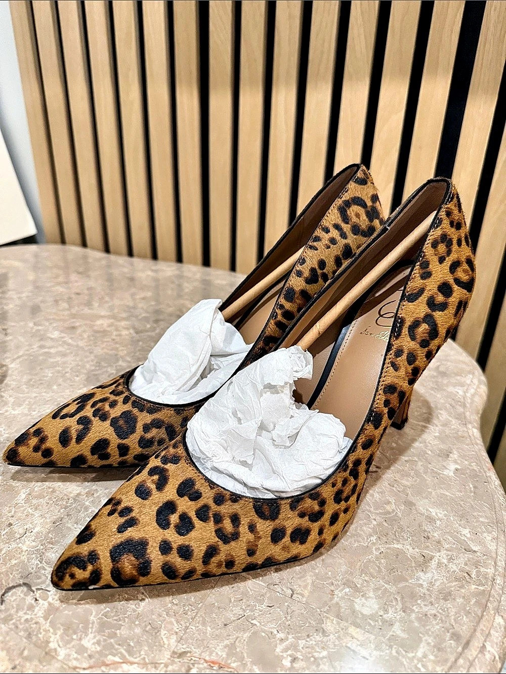 Sam Edelman Hazels Leopard Print Pointed-Toe Heels Like New, tried on
